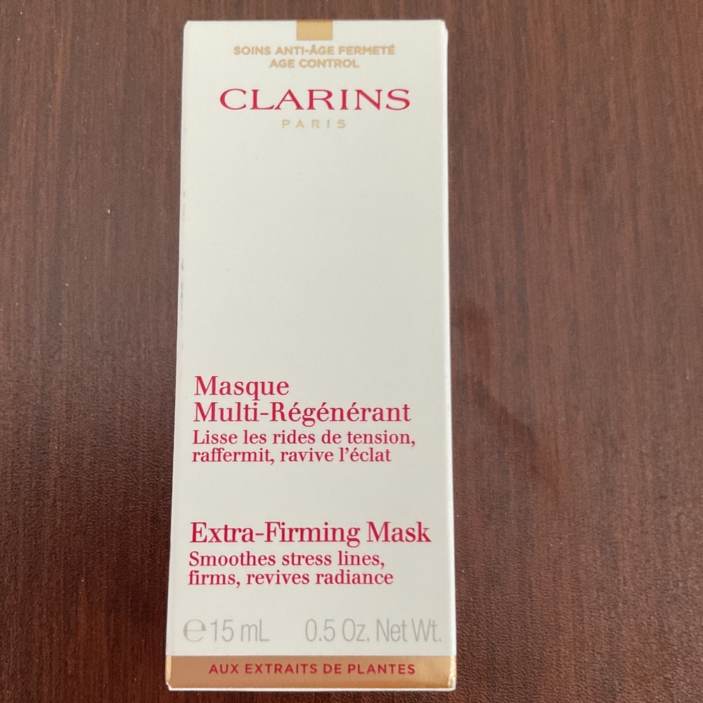 Clarins extra firming face mask